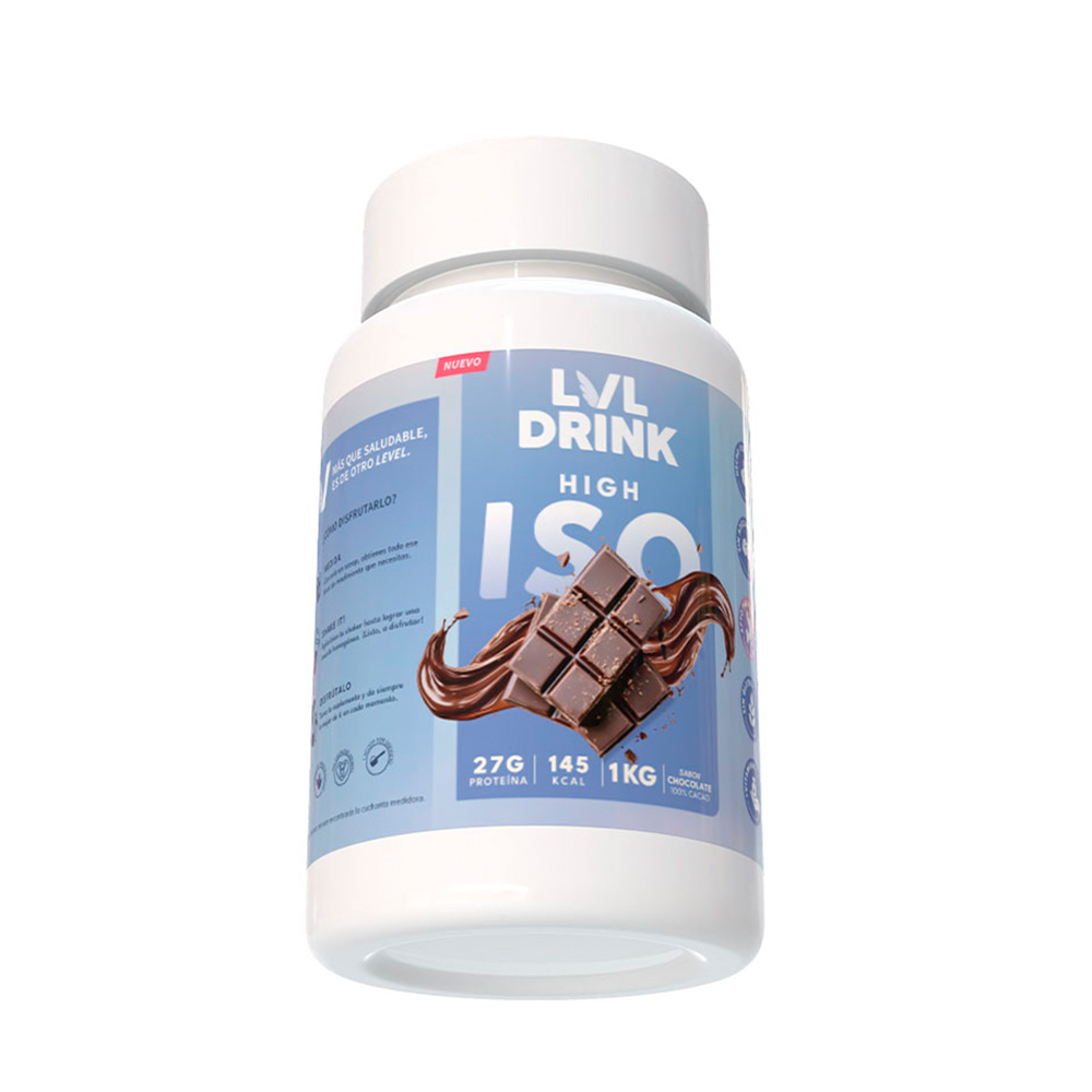Proteína sabor Chocolate con Stevia, Vitaminas y Minerales | Lvldrink - Imagen 4