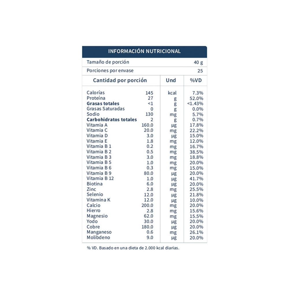 Proteína sabor Chocolate con Stevia, Vitaminas y Minerales | Lvldrink - Imagen 5