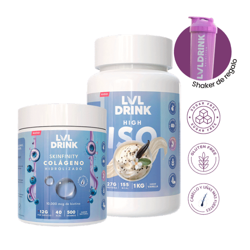 Pack Proteína Vainilla + Colágeno Hidrolizado | Suplementos + shaker