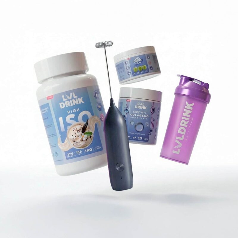 Pack Completo LVLDRINK suplemento para tu día.