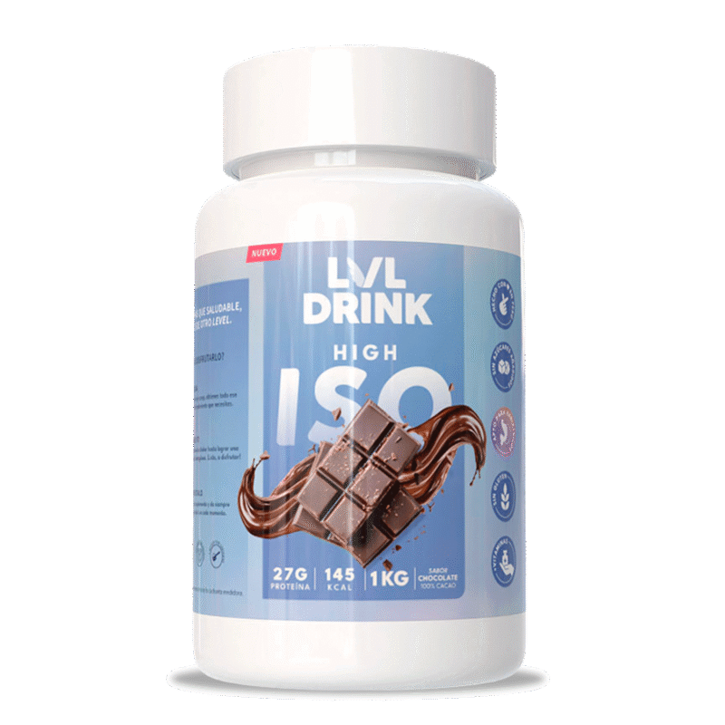 Proteína Chocolate Lvldrink 1 kg