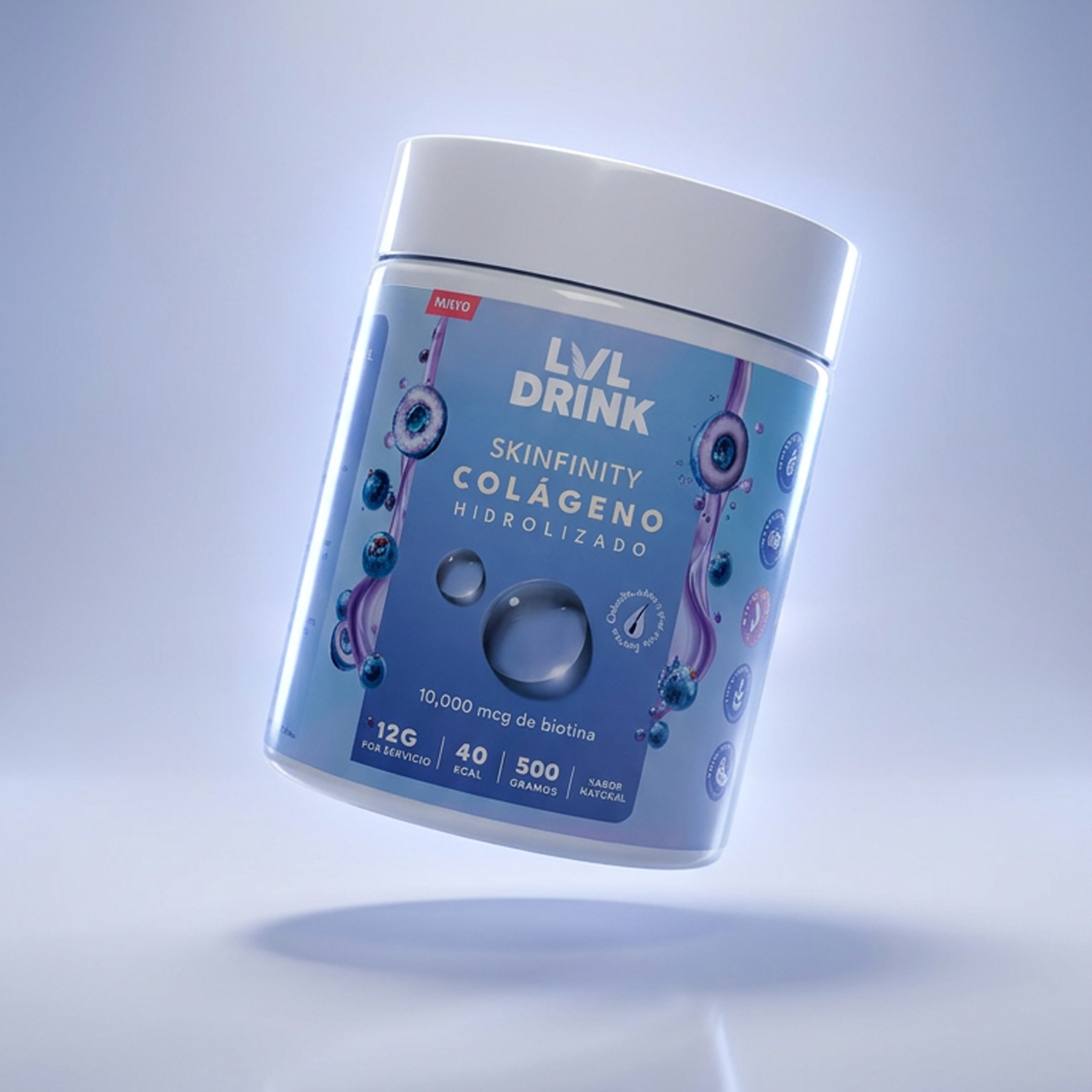Colágeno Hidrolizado con Biotina 500 g - Imagen 6