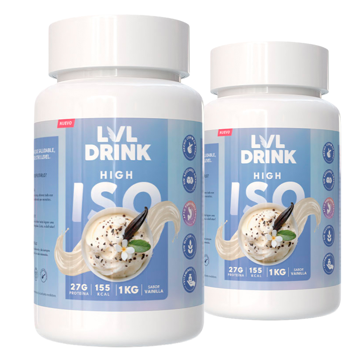 Doble Proteína ISO Vainilla