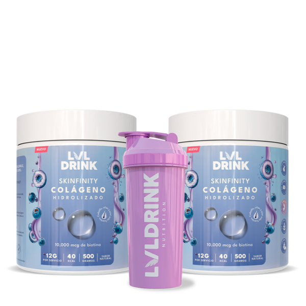 Pack Doble Colágeno Hidrolizado con Biotina