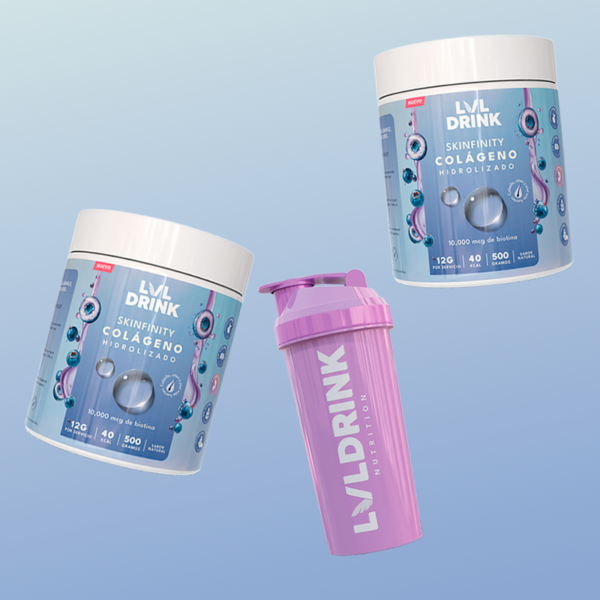 Pack Doble Colágeno Hidrolizado con Biotina - Imagen 2