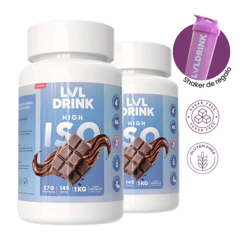Proteinas de chocolate endulzadas con stevia