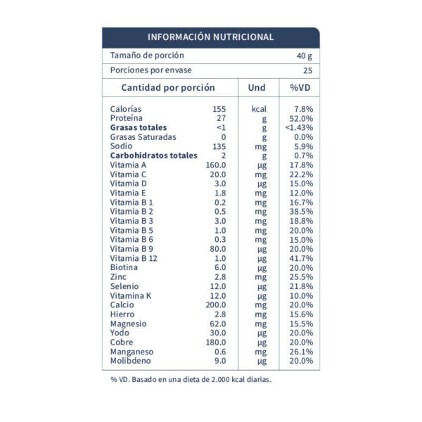 Pack doble proteína Vainilla 2kg Endulzado con Stevia - Imagen 3