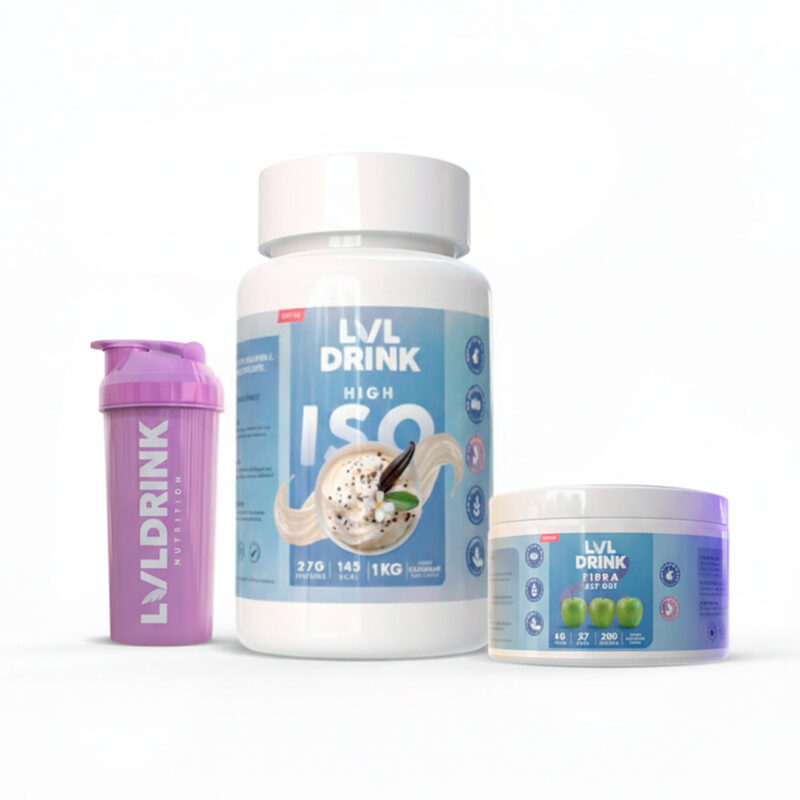 Pack Proteína y Fibra de manzana LVLDRINK
