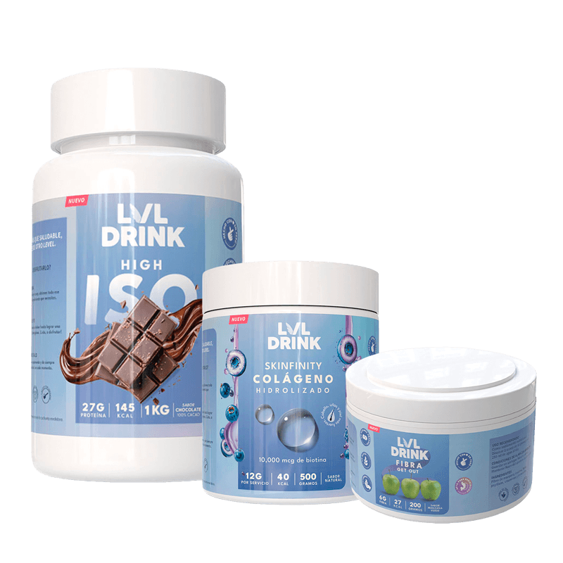 Pack Completo LVLDRINK Chocolate