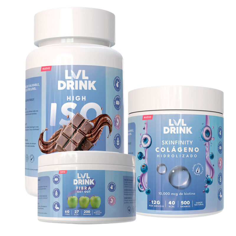 Proteína ISO Chocolate, Colágeno y Fibra
