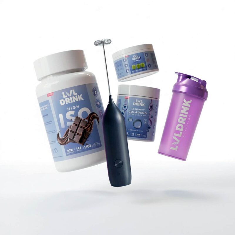 Pack Completo LVLDRINK suplemento para tu día.