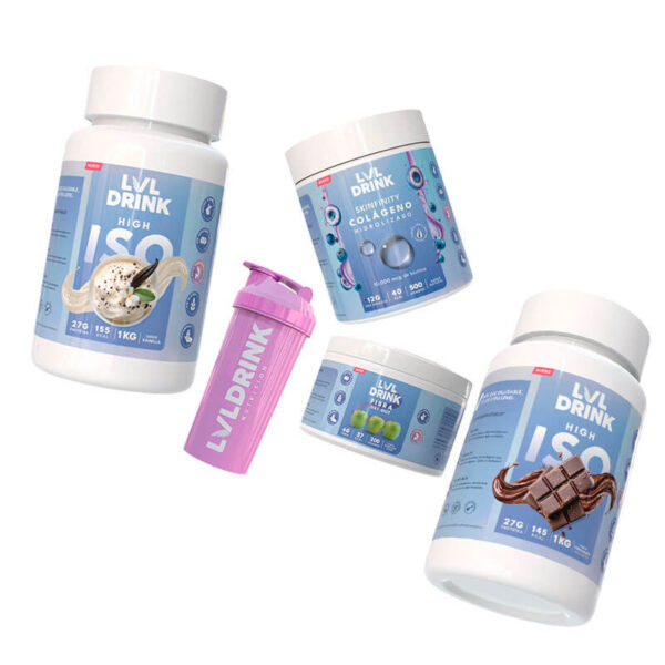 Pack Doble Proteína, Colágeno Hidrolizado y Fibra - Imagen 2