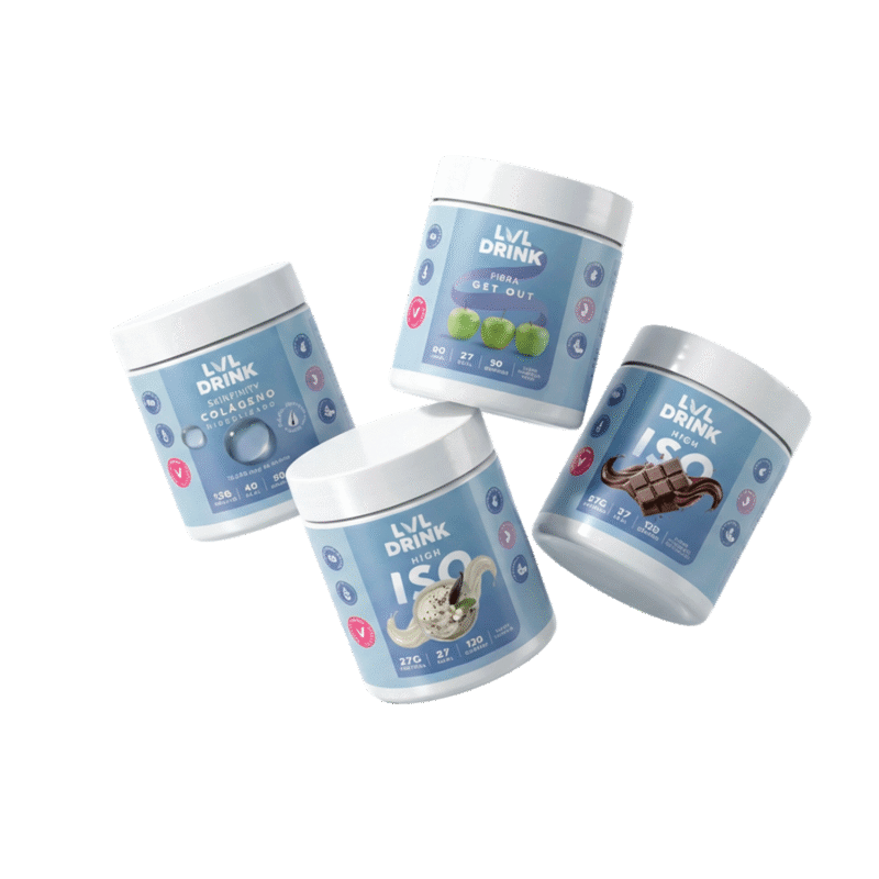 Pack Mini Lvldrink sin azúcares añadidos